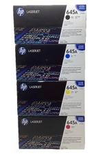 HP 645A Black,Cyan,Yellow,Magenta Toner Cartridge C9730A C9731A C9732A C9733A picture