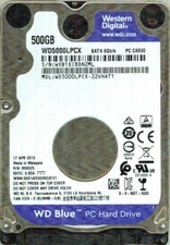 WD5000LPCX-22VHAT1,  WESTERN DIGITAL SATA 500GB WXB1 APR 2019 picture