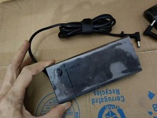 Used HP 19.5V 7.7A 150W AC Adapter Charger Blue Tip W/power cable picture