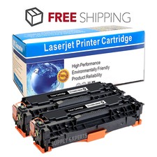 2PK 304A CC530A Toner Cartridge Black for HP CP2025 CM2320 picture