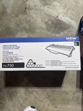 *Brother TN-750 High-Yield Black Printer Toner Cartridge - Genuine Sealed* picture