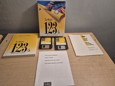 Vintage Lotus 123 Version 5 Microsoft Windows 3.5