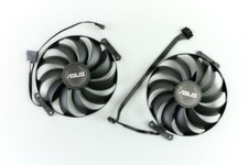 Full Set GPU Fans 95mm Asus 3060 Ti 3070 Dual 7-pin T129215SU | US Seller, Fa... picture