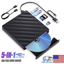 External Blu ray Drive CD/DVD RW Drive USB 3.0 Bluray Player for Laptop PC picture