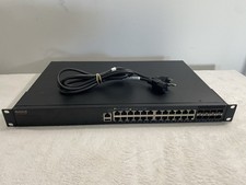 RUCKUS ICX 7250-24P 80-1008710-19 Network Switch with Power Cord & Ear Racks picture