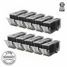 10PK BLACK Ink PGI225 for Canon PGI225BK Pixma iP4820 iP4920 iX6520 MG5120 MX892 picture