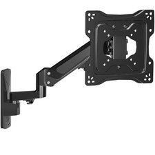 VIVO Premium Aluminum Single TV Wall Mount Adjustable Arm for Screens up to 43