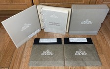 Rare Digital Research 1983 Display Manager 1.0 Disk Set W/ Reference Manual picture