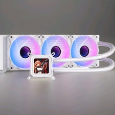 darkFlash DV360S All-in-one Liquid CPU Cooler, 3.2” LCD Screen with 320 * 320 picture