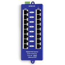 PoE Texas 8-Port Gigabit Passive PoE Injector, 24V 60W Supply picture