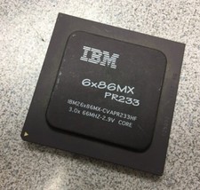 IBM 6x86MX PR233 IBM26x86MX-CVAPR233HF 3.0x 66MHZ-2.9V CORE gold, ship today picture