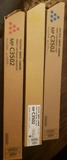 RICOH MP C3502 TONERS- Set of 3-M,C,Y picture