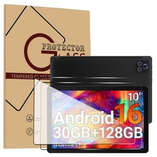2 Pack Screen Protector for URAO X109 10.1 Tablet Tempered Glass HD Clear picture