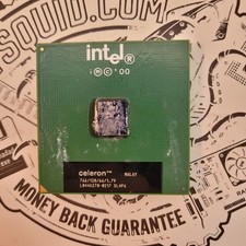 Intel Celeron CPU 766/128/66/1.7V SL4P6 Socket 370 Processor Vtg Retro Gaming picture