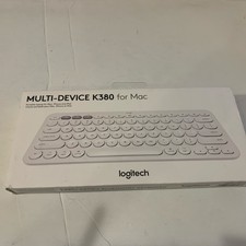 Sealed  Logitech K380 Bluetooth Keyboard for Mac - White Zp9 picture