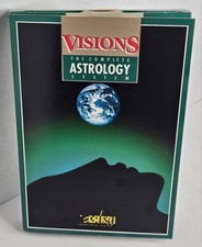 Vintage Lifestyle Software Group Visions The Complete Astrology System HTF  picture