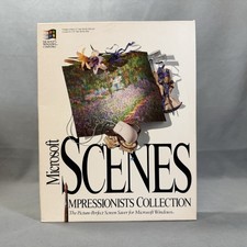 Microsoft Scenes Impressionist Windows 3.1 Collection 3.5