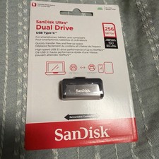 SanDisk 256GB OTG Ultra Dual USB TYPE-C USB 3.1 Pen Flash Drive SDDDC2-256G picture