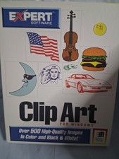 VTG Expert Software 1994 Clip Art Favorite Games For Windows 3.5
