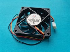 2 pcs Brushless DC Cooling Fan 5V 7015S 11 Blade 70x70x15mm 3pin Sleeve Bearing picture