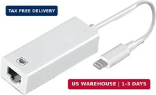 [Apple MFi Certified] Lightning to Ethernet Adapter,RJ45 Ethernet LAN Network Ad picture