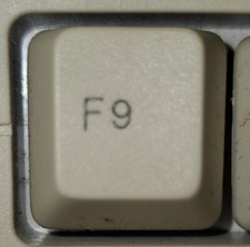 F9 Key Only For Micro Innovations Keyboard Replacement Part 1 Piece picture