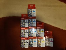 Orig. Canon BCI-6 Cartridges (QTY=10), Black x3, Cyan x4, Yellow x2, Magenta x1 picture