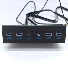 Host Case 19P 9P To USB 3.0 2.0 Combo Audio Type E Type-C 3.1 5.25in Front Panel picture