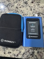 960GB Kingston Technology IronKey Vault Privacy 80 SSD - Blue Used/Tested picture