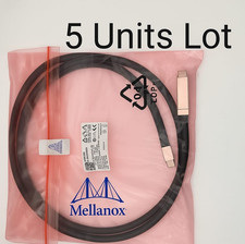 5 units lot Mellanox 3M 100GbE QSFP28 Passive Copper Cable MCP1600-C003E26N picture