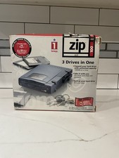 Iomega ZIP 100 SCSI External Drive 3 Drives In One New/Open Box READ picture
