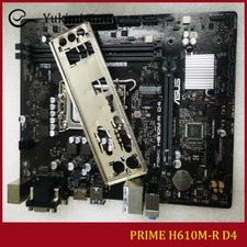 FOR ASUS PRIME H610M-R D4 LGA1700 DDR4*2 64GB HDMI DVI-D D-Sub Motherboard Test picture
