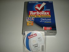 Turbotax 2005 Deluxe with state and 2003 Basic. New. picture