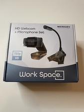 Webcam Microphone Set USB Plug Merkury Innovations Work Space HD 720p  picture