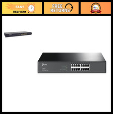 16-Port Gigabit Unmanaged Ethernet Switch, High-Speed Network Hub, Plug & Play picture