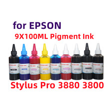 9X100ML Premium Pigment refill ink for Stylus Pro 3880 3800 Printer picture