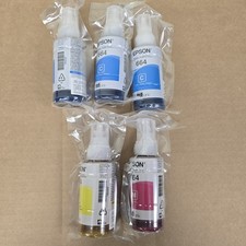 Brand New Epson 664 Ink Bottles (Set Of 5) picture