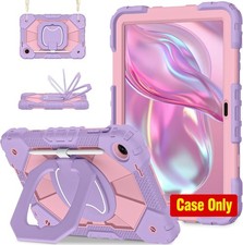 Tablet Case for Revvl Tab 2 10.1 Inch 2025, Purple Rose, Lightweight picture