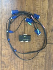 JideTech 2 Port USB 2.0 VGA KVM Switch with USB Hub and Audio picture
