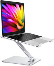 Foldable Laptop Stand, Height Adjustable Ergonomic Computer Stand for Desk, Alum picture