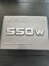 EVGA 550W 550 Watt ATX Power Supply PSU 100-N1-0550-L1 NEW Factory Sealed picture
