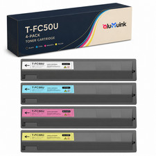 4 Pack T-FC50U Toner Cartridge Set CBYM for E-Studio 3555C 4555C 5055C 2555C picture