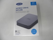 LaCie Mobile Drive Secure External Hard Drive 4 TB USB Type-C 3.2 Gen 1 3.1 Gen picture