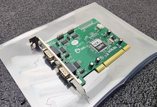 SIIG CyberPro RS-232 Dual Port COM PCI card JJ-P45012-S7 V7.0 picture