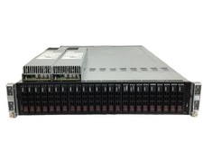 2U 4 Node 24 Bay SFF Server Specs: 8x Xeon Gold 5118 128GB DDR4 RAM X11DPT-PS picture