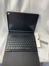 Slim Folio Wireless Keyboard and Cover Case - Black, With Manual picture