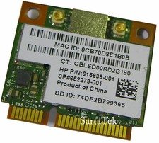 HP 652279-001 b/g/n Wireless + bluetooth PCIe Half Broadcom BCM943225HMB picture