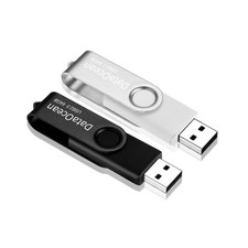2 Pack 64GB USB 2.0 Flash Drive Memory Stick Thumb Drives Swivel Design(2 X 6... picture