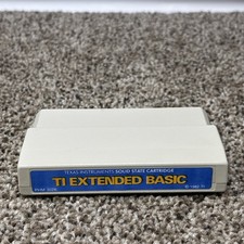 Texas Instruments ti-99/4a Extended Basic 1982 PHM 3026 Cartridge Command Module picture