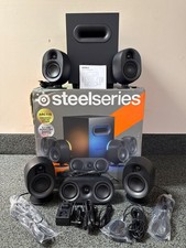 SteelSeries Arena 9 Illuminated 5.1 Desktop Gaming Speakers – 5.1 USB Surround S picture